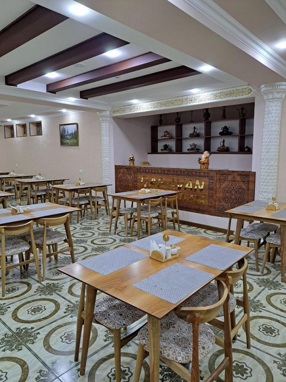 Caravan Plaza Inn Boutique Buchara Buitenkant foto