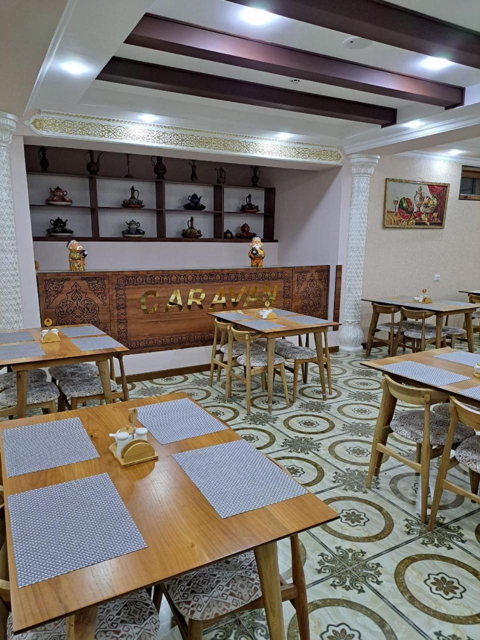 Caravan Plaza Inn Boutique Buchara Buitenkant foto